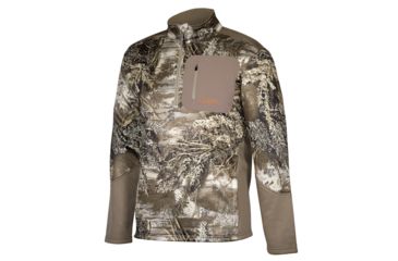 Image of Habit Techshell Jacquard Dimensional Pullover - Men's, Realtree Max 1 XT / Shitake/Cub, Large TJ1104-F17-R-7-6-L-902