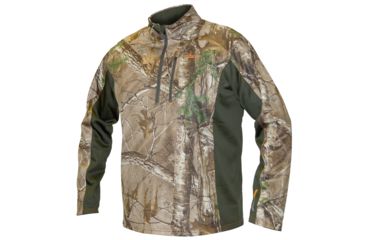Image of Habit Techshell Lite Pullover - Men's, Realtree Xtra / Night Forest, Large SS1016-1-6-188-L