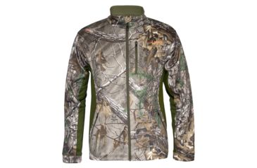 Image of Habit Techshell Lite Pullover - Men's, Realtree Xtra and Ivy Green, 2X TJ1059-F17-R-1-6-2X-892