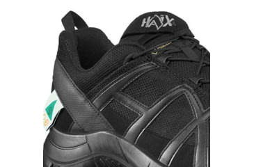 Image of HAIX 42.1 Low Black Eagle Safety Boot, 8.5US, Wide, Black, 8.5, 610013W-8.5