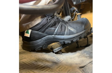 Image of HAIX 42.1 Low Black Eagle Safety Boot, 8.5US, Wide, Black, 8.5, 610013W-8.5