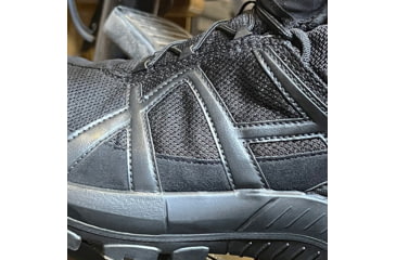 Image of HAIX 42.1 Low Black Eagle Safety Boot, 8.5US, Wide, Black, 8.5, 610013W-8.5