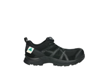 Image of HAIX 42.1 Low Black Eagle Safety Boot, 8.5US, Wide, Black, 8.5, 610013W-8.5