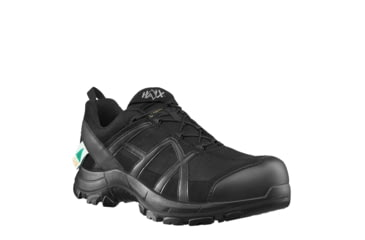 Image of HAIX 42.1 Low Black Eagle Safety Boot, 8.5US, Wide, Black, 8.5, 610013W-8.5
