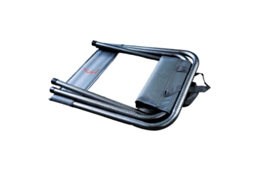 Image of HALF RACK HR1458 Karrylite Stool Extra Large, Dark Grey, Black, Orange, Extra Large, HR1458