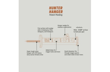 Image of HALF RACK Hunter Hanger Gear Holder, HR1620