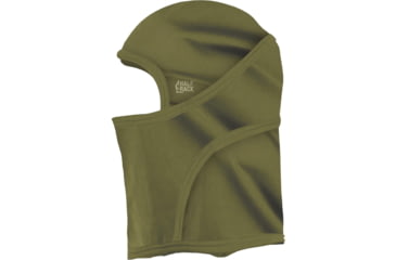 Image of Half Rack Midweight Balaclava - Men's, Green, 1103085