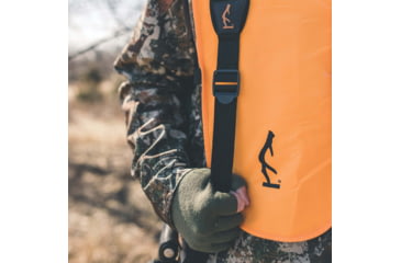 Image of HALF RACK Premium Hunter Orange Safety Vest, Orange, Medium, HR1500