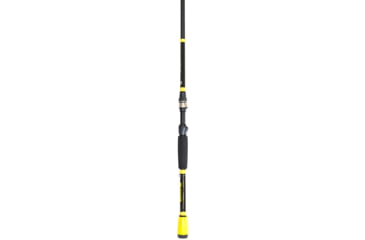 Image of Halo Halo Rave Spin Rod, Eva Handle, Pac Bay Reel Seat, Micro Guides, Moderate, Medium-Heavy, Yellow/Black, 70, HFRS70MHS