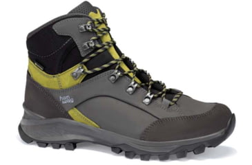Image of Hanwag Banks GTX Hiking Boot - Mens, Asphalt/Green, 7, H203000-064620-7