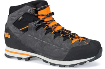 Image of Hanwag Makra Light GTX Boots - Men's, 11.5 US, Asphalt/Orange, H100400-064023-10,5