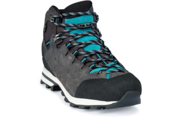 Image of Hanwag Makra Light Lady GTX Shoes - Womens, Asphalt/Bluegreen, 4, H100401-064499-4