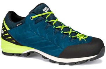 Image of Hanwag Makra Pro Low Shoes - Mens, Seablue/Sulphur, 8,5, H100600-597666-8,5
