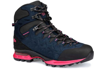 Image of Hanwag Makra Trek Lady GTX Shoes - Womens, Navy/Pink, 5,5, H204401-007522-5,5