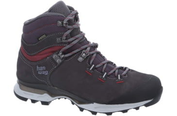 Image of Hanwag Tatra Light GTX Backpacking Boot - Womens, Asphalt/Dark Garnet, Medium, 6.5 US, H202501-64356-6.5