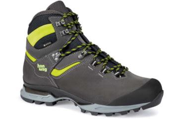 Image of Hanwag Tatra Light GTX Hiking Boots - Mens, Asphalt/Yellow, 11, H202500-064062-11