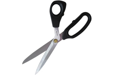 Image of Havels Serrated Dura-Shears, 9in Overall, Teflon Coated AUS-8 Stainless Blades, Black ABS Handles, 38002