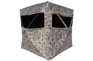 Image of Hawk Treestands 3-Man Reveal Ground Blind, Black, HWK-RVLGB3