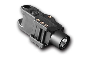 Image of Hawk Gazer FLG-9T LED Flashlight/Green Laser Combo, Black, Low Profile, LG-HG-FLG-9T