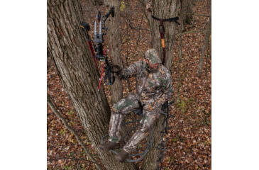 Image of Hawk Treestands Helium Kickback LVL Hang-On Tree Stand, HWK-HF2033