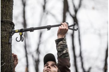 Image of Hawk Treestands Mega Xtendible Tree Arm, Black, 3021Z