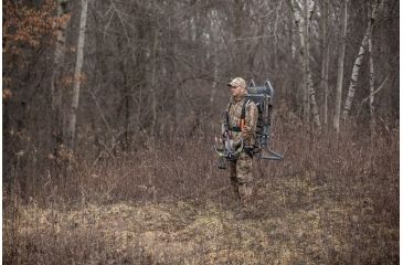 Image of Hawk Treestands Vizion Climbing Stand, Gray, 2043