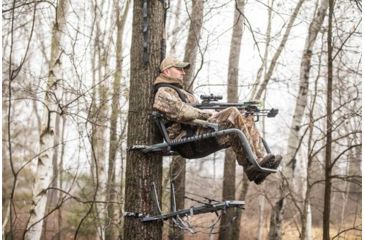 Image of Hawk Treestands Vizion Climbing Stand, Gray, 2043