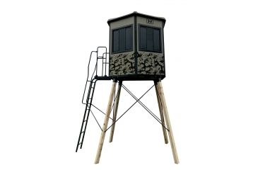 Image of Hawk Treestands Watchtower Panoramic 6-8-10 Ft Blind Kit 3870