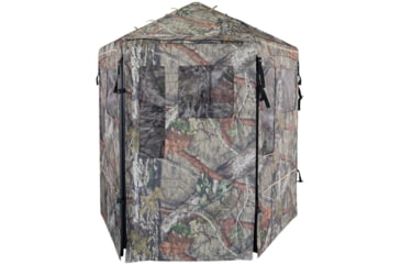 Image of Hawk Treestands Warrior Hunting Blind with Shadow Mesh Technlogoy, Camo/Blackout, HWK-DOX-WR200