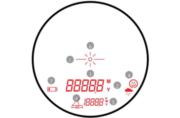 Image of Hawke Sport Optics Endurance 1500 Laser Range Finder, Black, 41212