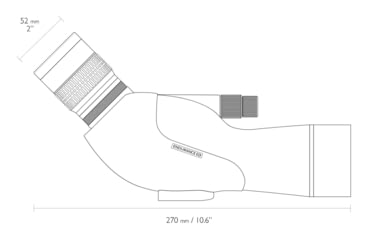 Image of Hawke Sport Optics Endurance ED, 13-39x50mm, Porro, Spotting Scope, Green, 56193