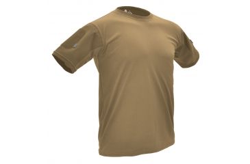 Image of Hazard 4 BTLT Wick Patch T-Shirt, Coyote, Extra Small, APR-BTLT-CYT-XS