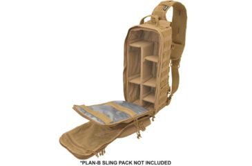 Image of Hazard 4 Evac Padded Insert Bin, Coyote, Large, FTO-EBL-CYT