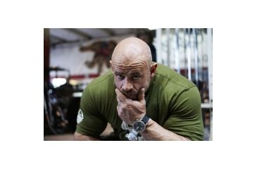 Image of Hazard 4 HeavyWaterDiver BlackTie  B Ti Bracelet, Silver HWD-TI-B-KW-GGYG