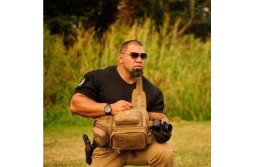 Image of Hazard 4 Heavy Water Diver BlackTie B Bracelet Unisex Analog Watch, 50mm, Silver, Ti Bracelet, Nylon, HWD-TI-B-KW-GGYG