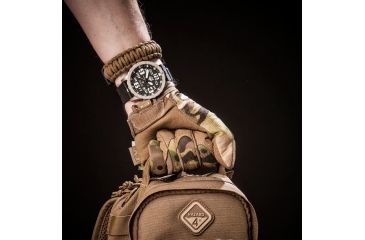 Image of Hazard 4 HeavyWaterDiver BlackTie  B Ti Bracelet, Silver HWD-TI-B-KW-GGYG