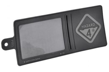 Image of Hazard4 Large ID Patch, Black PAT-IDH4-BLK