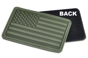 Image of Hazard 4 Left Arm USA Flag Patch, OD Green, PAT-USA-L-GRN