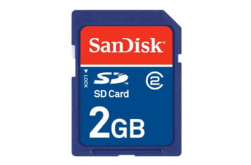 Image of SD Card, 2G, Blue