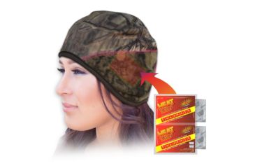 Image of Heat Factory Heated Contour Beanie - Women's, Mossy Oak, One Size 597-MOB
