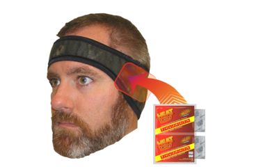 Image of Heat Factory Heated Fleece Headband, Mossy Oak, One Size 1760-MOB