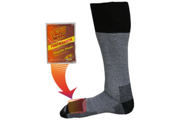 Image of Heat Factory Heated Sock 10-13 Hvwt Merino 1502 10-13