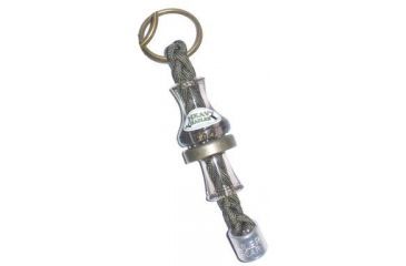 Image of Heavy Hauler Outdoor Gear Mini Duck Call Key Chain, w/duck call and duck band, Smoke HH0050-SM