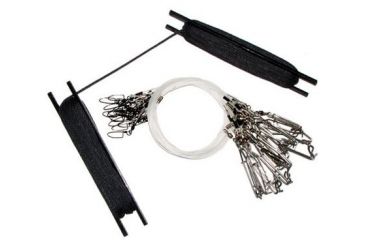 Image of Heavy Hauler Outdoor Gear Raft O-Ducks Anchor System, w/2 1.5 keepers, 18 30in droplines, 150 ft of rope, Black HH0083