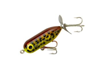 Image of Heddon Teeny Torpedo Topwater Fishing Lure, 1.5in, 1/8 oz, Brown Crawdad, X0355BRS
