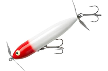 Image of Heddon Wounded Zara Spook Topwater Walking Bait, 3.5in, 1/2 oz, Red Head, XP9255RH