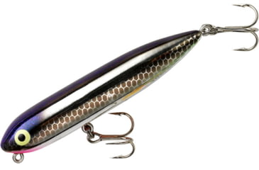 Image of Heddon Zara Puppy Topwater Walking Bait, 3in, 1/4 oz, Black Shiner/Glitter, X9225NBLG