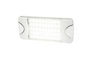 Image of Hella Marine DuraLED 50 Low Profile Interior/Exterior LED Lamp w/ Spreader Beam, Wide White, 980629501