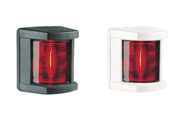 Image of Hella Marine Port Navigation Lamp- Incandescent, Black, White