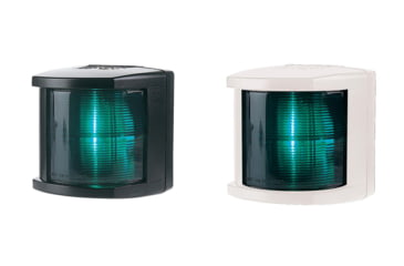 Image of Hella Marine Starboard Navigation Light, Black, White